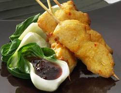 007-050 Spicy Peanut Chicken Satay